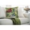 The Rug Department Liora Manne Marina Three Birds Of A Feather Indoor Outdoor Decorative Pillow Green